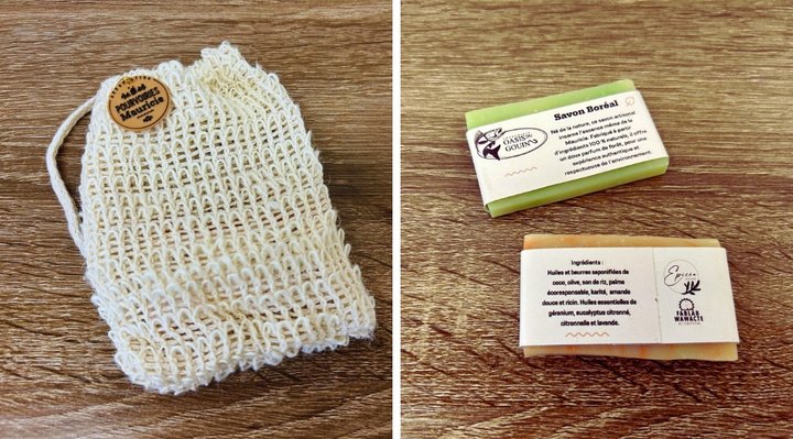 Savons artisanaux des pourvoiries de la Mauricie