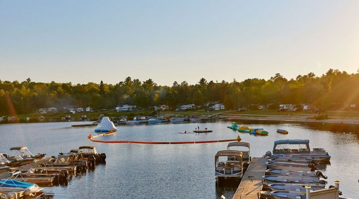 Activités nautiques et camping de la pourvoirie Chez Rainville